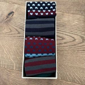 Bombas dress socks four pack.
